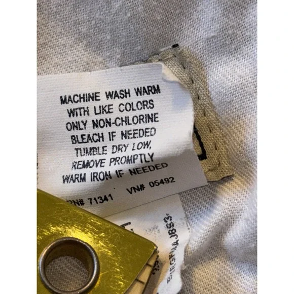 L.L. Bean 100% Cotton Men's‎ 1912 Tan Jeans 40x32 Classic Denim  Tan Jeans - Picture 7 of 12